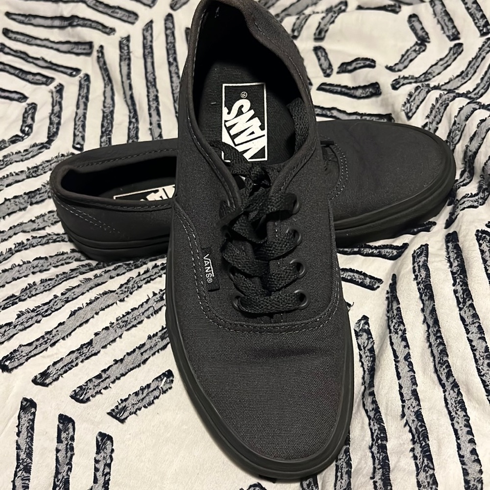 Dark Grey Authentic Vans